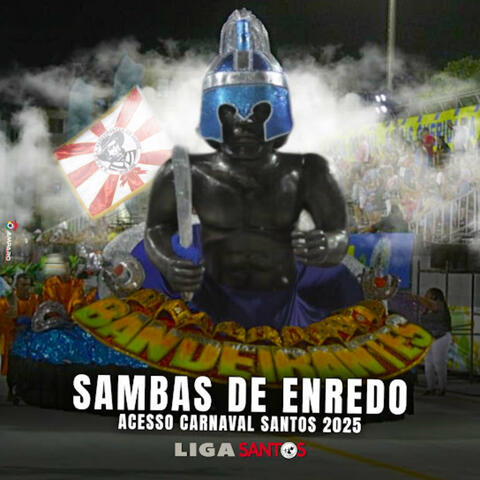 Sambas Enredo Carnaval Santos 2025: Grupo de Acesso album art