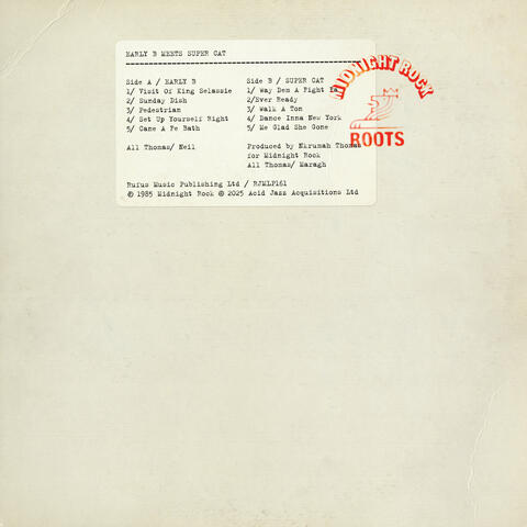 Early B Meets Super Cat album art