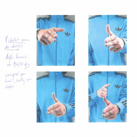 Pistolet avec les doigts album art
