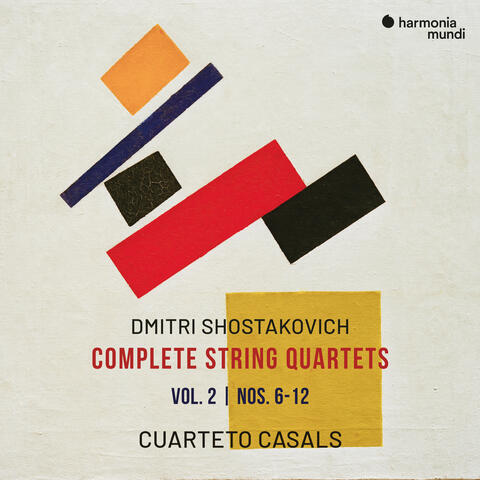 Shostakovich: Complete String Quartets, Vol. 2, Nos. 6-12 album art