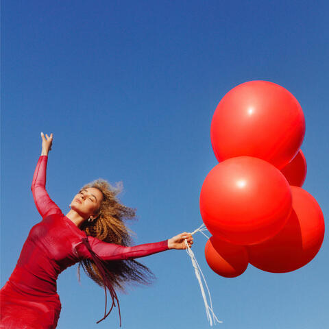 red flags & love hearts album art