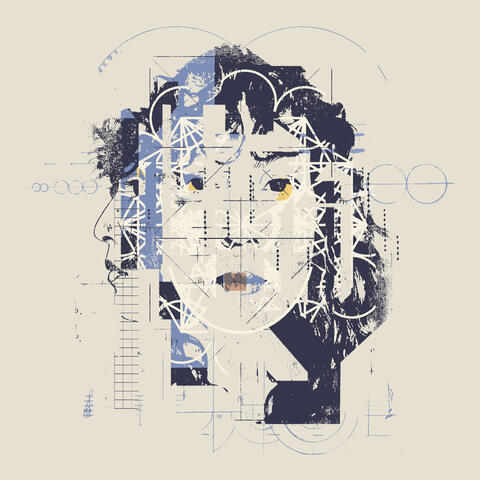 In holiday clothing, out of the great darkness album art