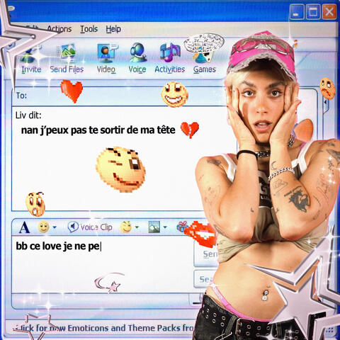 j'peux pas te sortir de ma tête (can't get you out of my head) album art