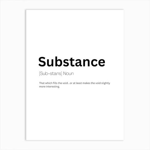 Substance album art