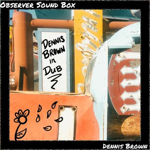 Dennis Brown in Dub album art