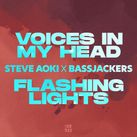 Voices In My Head / Flashing Lights album art