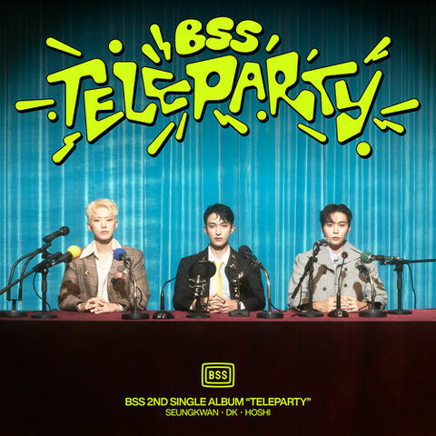 BSS 2nd Single Album ‘TELEPARTY’ album art