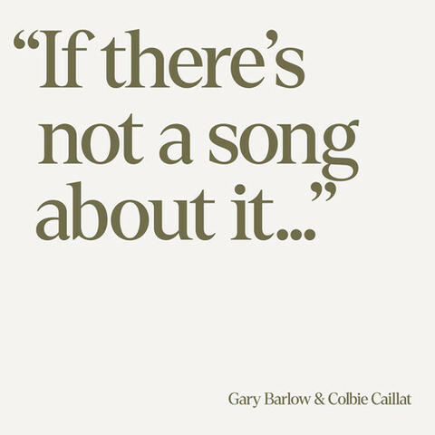 If There's Not A Song About It album art