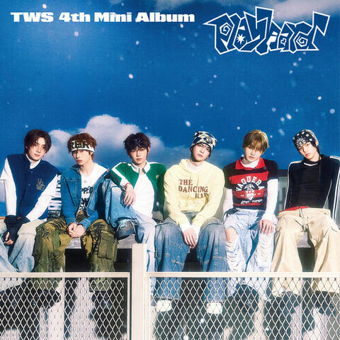 TWS 4th Mini Album 'play hard' album art
