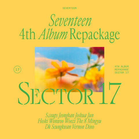 SEVENTEEN 4th Album Repackage 'SECTOR 17' album art