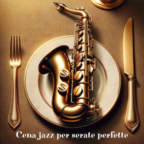 Cena jazz per serate perfette: jazz strumentale accogliente e rilassante album art