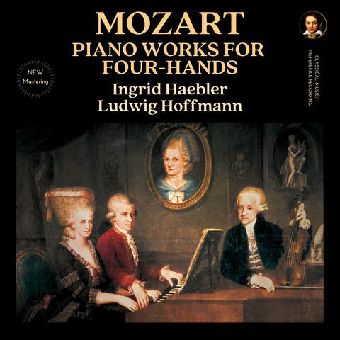 Mozart: Piano Works for Four-Hands by Ingrid Haebler & Ludwig Hoffmann album art