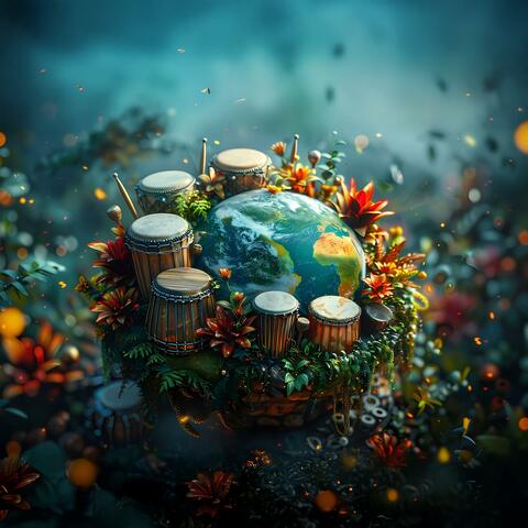 Drumming in the Circle of Oneness album art