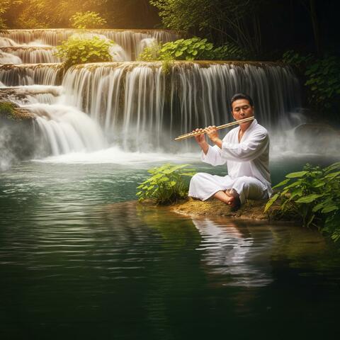 Flute & Waterfall Therapy to Ease Anxiety album art