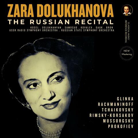 Zara Dolukhanova: The Russian Recital album art