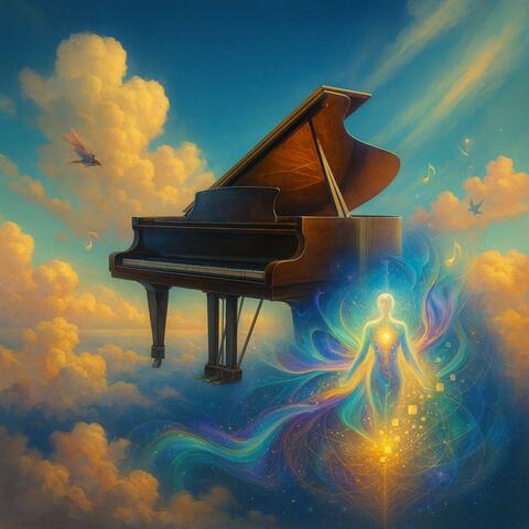 Floating Piano Through Clouds album art