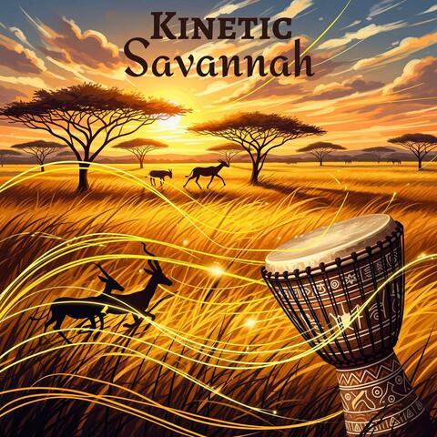 Kinetic Savannah with Ancestral Drum album art