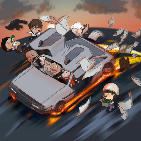 Time travel album art