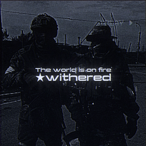 THE WORLD IS ON FIRE album art