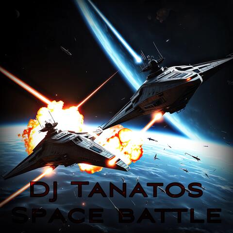 Space battle album art