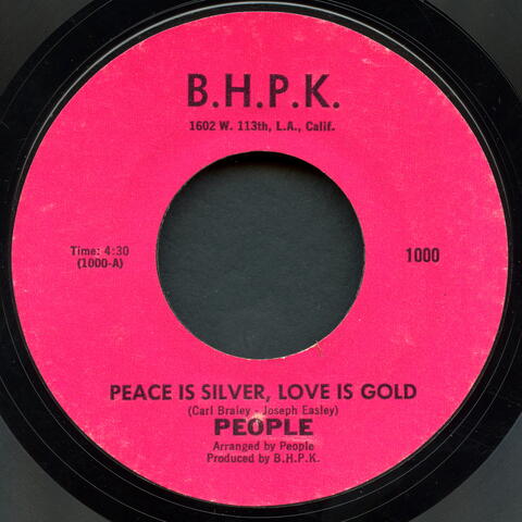 Peace Is Silver, Love Is Gold / Tongue album art