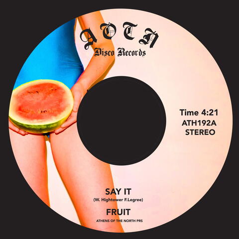 Say it album art