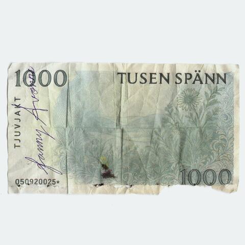 Tusen spänn album art