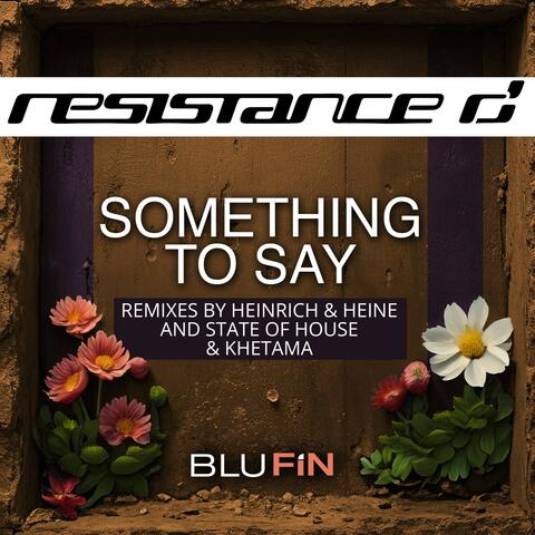 Something to Say album art