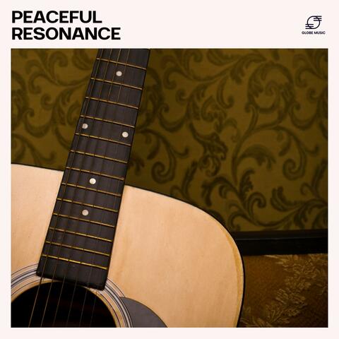 Peaceful Resonance: Background Guitar Music album art