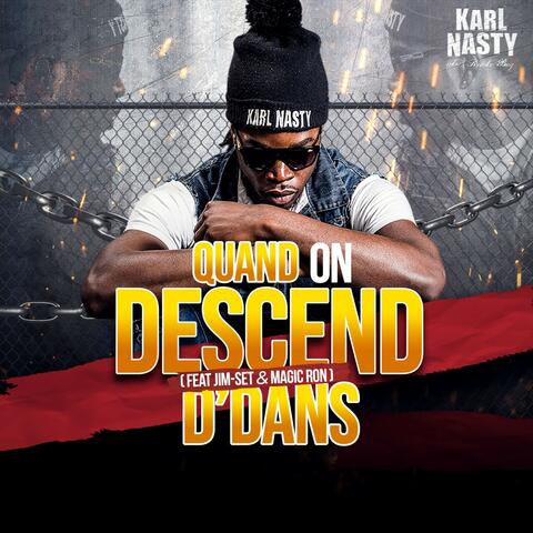 Quand On Descend D'dans album art