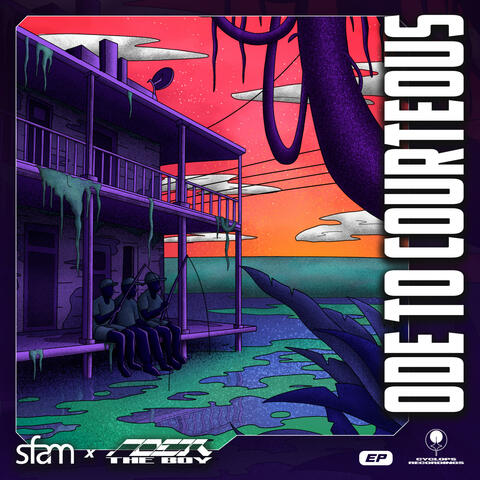 ode to courteous ep album art