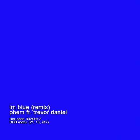 im blue (remix) album art