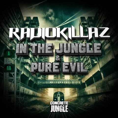 In The Jungle & Pure Evil album art