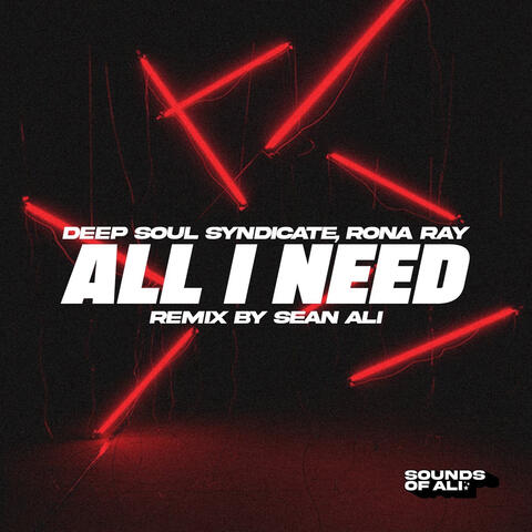 All I Need (Sean Ali Remix) album art