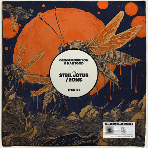 Steel Lotus / Eons album art