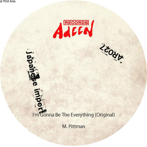 I'm Gonna Be The Everything (Japanese Import Edition) album art