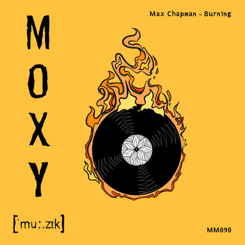 Burning album art