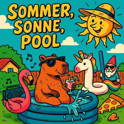 Sommer, Sonne, Pool album art