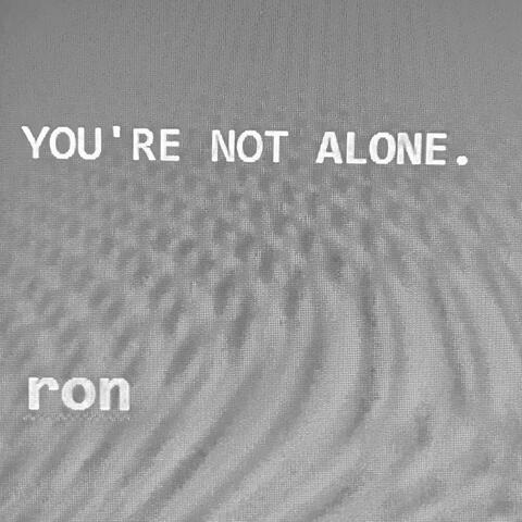 youre not alone. album art