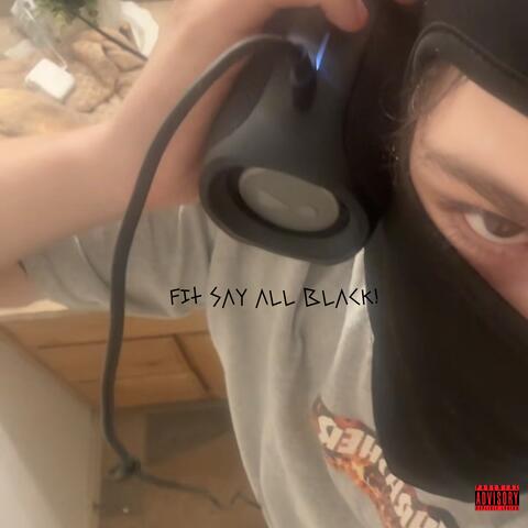 fit stay all black album art