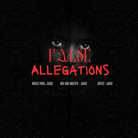 FALSE ALLEGATIONS album art