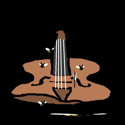 I eat bees album art