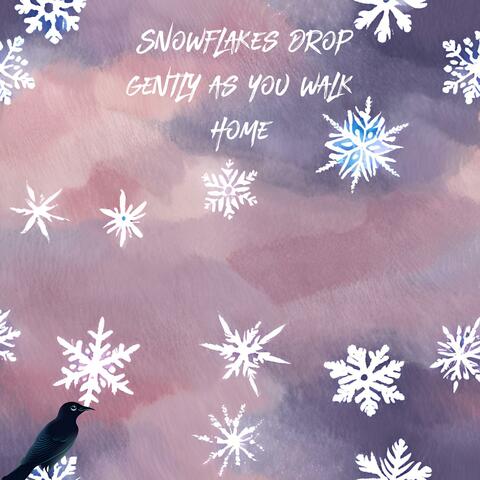 Snowflakes drop gently as you walk home album art