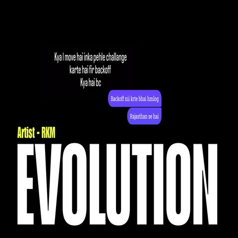 Evolution (diss track) album art