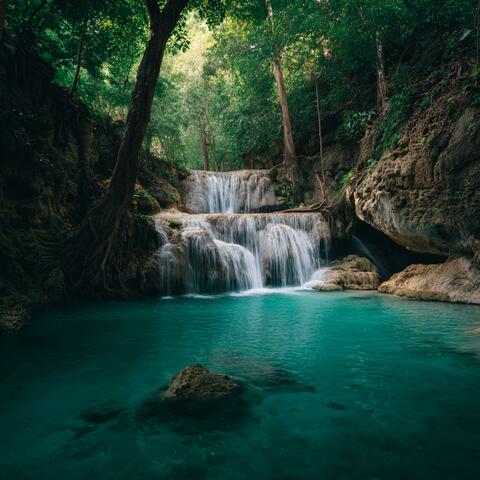 Relaxing Music with Waterfall Sounds album art