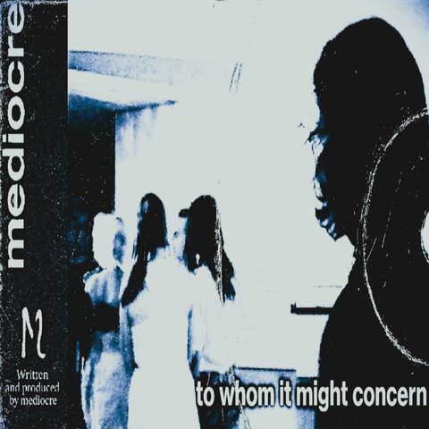 to whom it might concern album art