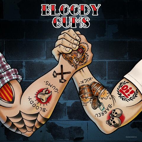 Split LP album art