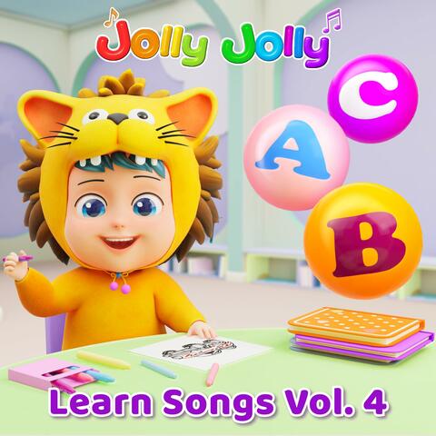 Jolly Jolly Learn Songs, Vol. 4 album art