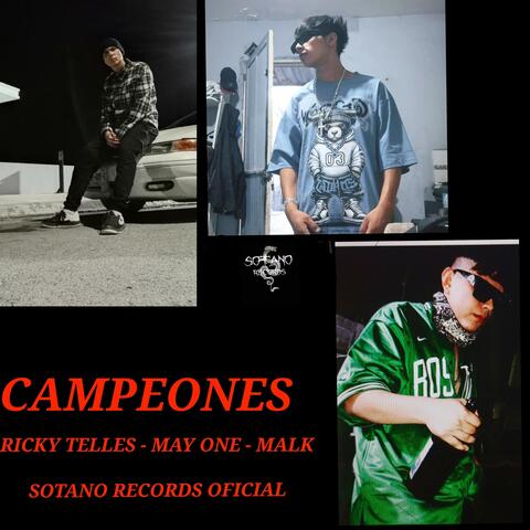 CAMPEONES (feat. Ricky Telles & May One) album art