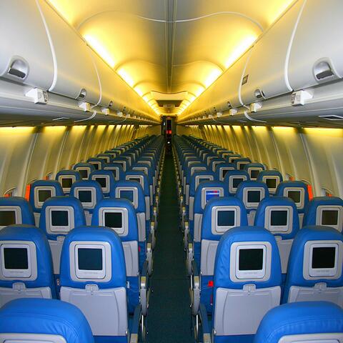 Airplane Cabin Sound White Noise album art